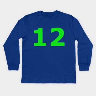 12th Man Kids Long Sleeve T-Shirt